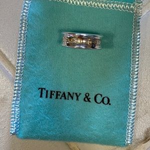 Tiffany 1837 ring in silver